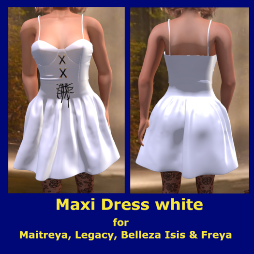 Maxi Dress white