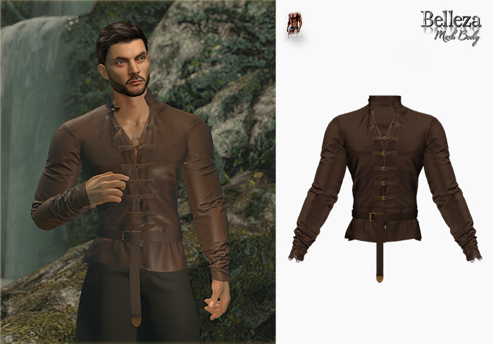 (Stitched) Aedric - Brown