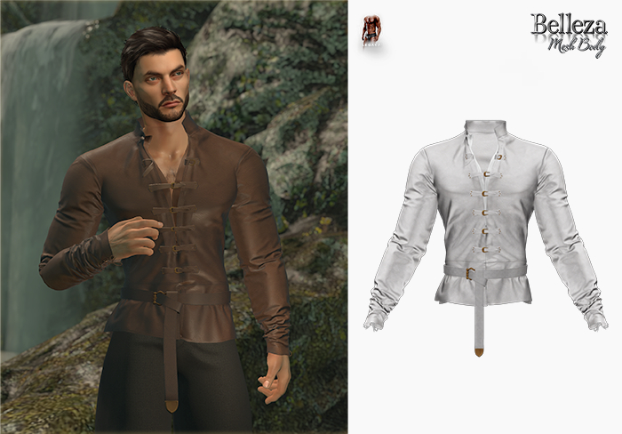 (Stitched) Aedric - White