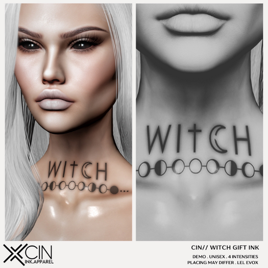 CIN// WITCH GIFT INK