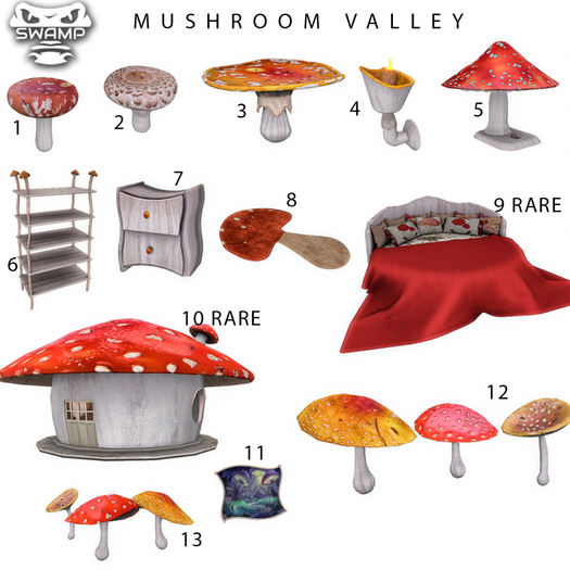 09 - {SWP} Mushroom Valley RARE
