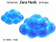 ZM PBR Ice Statue - Cloud FULL PERM MESH