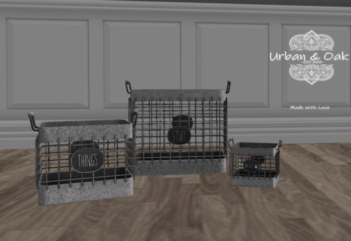 {U&O} Wire Baskets