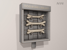 Avani Fido Collection Dog Bone Library, Light