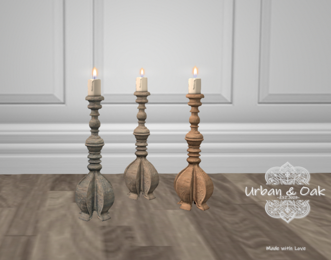 {U&O} Tall Candles