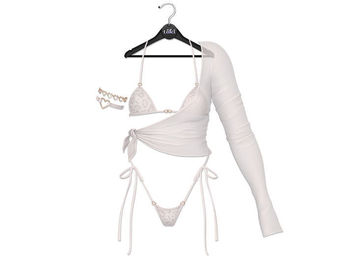 Loki - Lulu Bikini Set - White