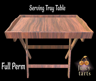 Serving Tray Table - Full Perm