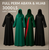 GV Hijab Islamic Dress full perm with textures