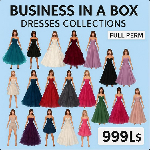 Business in a Box – Dresses Collection (Full Perm)