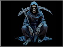 [Feliz] Sitting Grim reaper 02 - Mesh - Full Perm