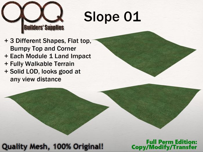 Full Perm Mesh Slope - OPQ Slope 01