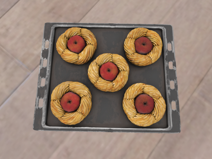 [IK] Grandma Kitchen Baking Set - Apple Puffs