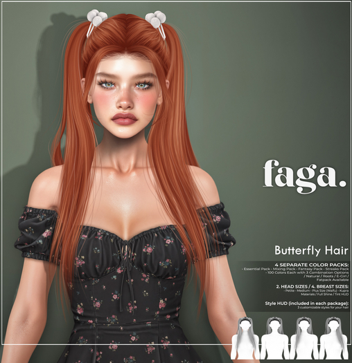 Faga. (HUD.Unpack) Butterfly / - Mixing Pack