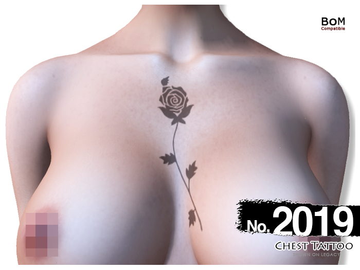 (Chest Tattoo) No.2019