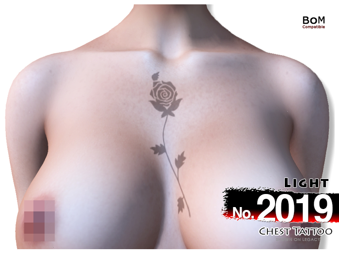 (Chest Tattoo) No.2019 Light