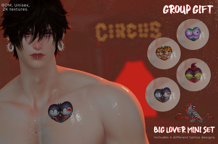 Crimson Soul - Big Lover Mini Set {GIFT}