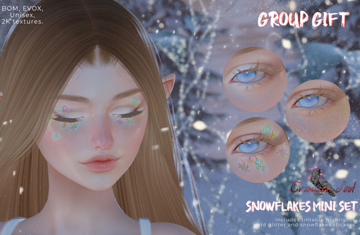 Crimson Soul - Snowflakes Mini Set {GIFT}