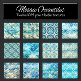 *Wallflowers* Mosaic Oceantiles