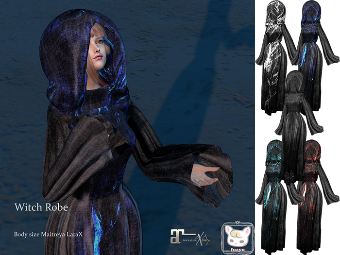 fuayu Witch Robe FatPack(Maitreya LaraX)