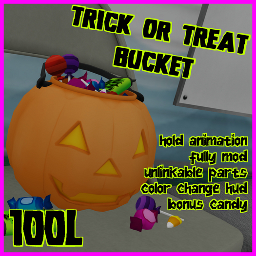 [MUMOO] // Trick or Treat Bucket