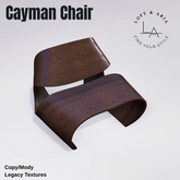 Cayman Chair – Modern Lounge Chair Walnut