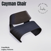 Cayman Chair – Modern Lounge Chair Black