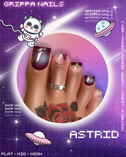 Grippa Pedi:: Astrid Set