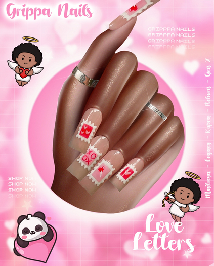 Grippa Midi:: Love Letters Set