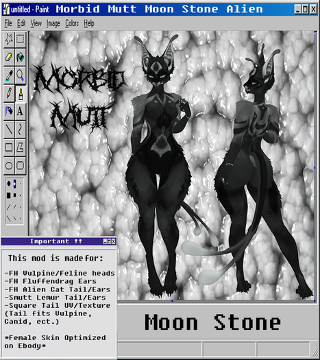 Morbid Mutt Moon Stone Alien Mod