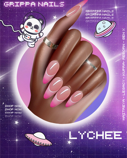 Grippa Midi:: Lychee (Almond) Set