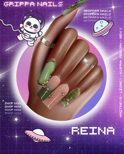 Grippa Midi:: Reina Set