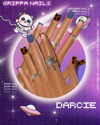 Grippa XS Shorties:: Darcie Set