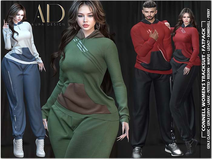 [Aura Design] Connell WOMEN'S TRACKSUIT - FATPACK