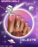 Grippa Pedi:: Celeste Set