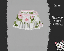 *MEOW* Skirt Rose