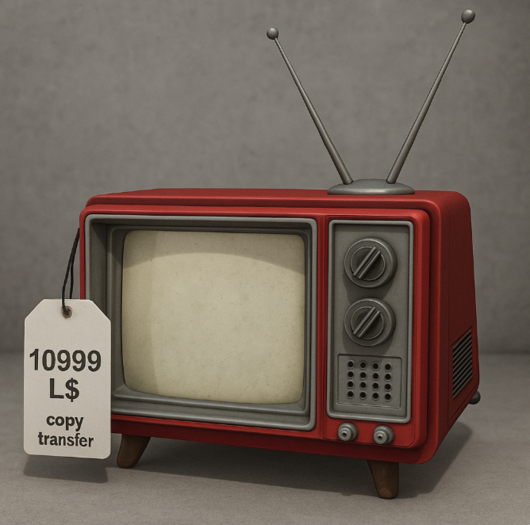 Cartoon TV Mesh – Full Perm – Efe Design