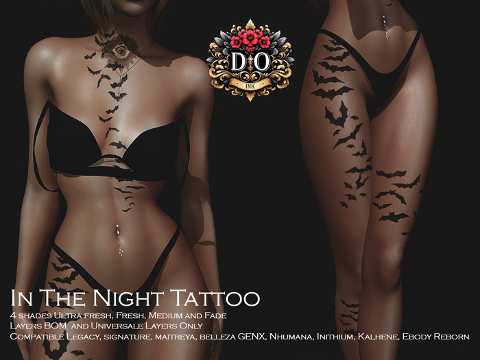 DO INK TATTOO IN THE NIGHT