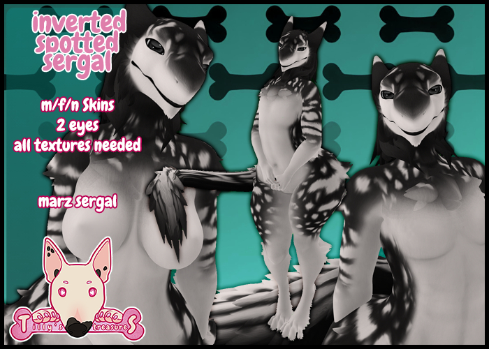[tt] Spotted Sergal for Marz Sergal - Inverted