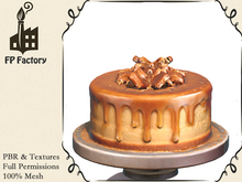 Hazelnut Caramel Cake Full Perm