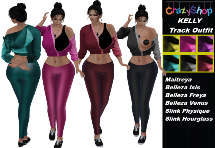 Crazy Kelly Track Outfit