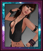 *Skyye* Waterfall Top - Black - BOX