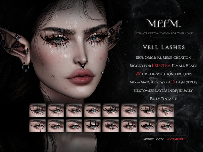 MEEM. Vell Lashes
