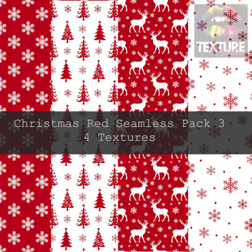 Texture Collectives - Christmas Red Pack 3