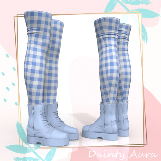 Socks Flat Boots