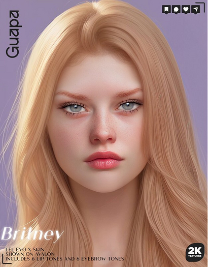 Guapa - Britney Skin (LELUTKA EVOX) FATPACK
