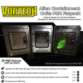 Sci fi Alien Storage Units 