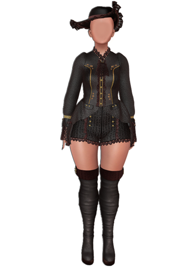 [FAME] Set - Milady / Black