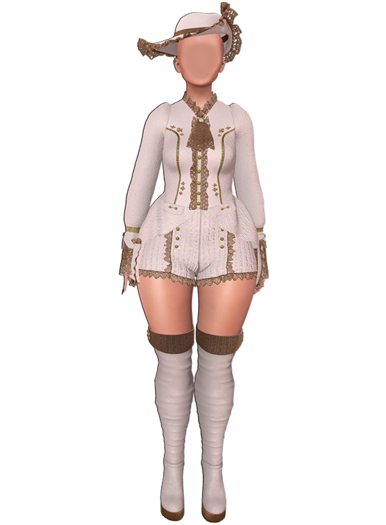 [FAME] Set - Milady / White