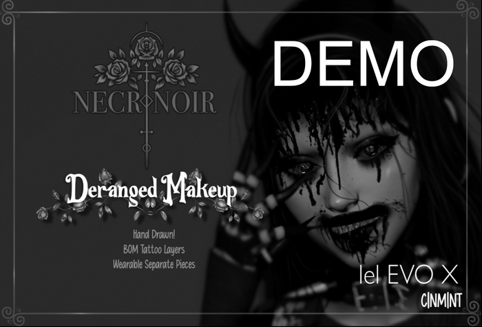 {NecroNoir} Deranged Makeup - DEMO