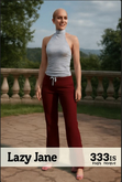 Lazy Jane - Casual Lounge Set (Mesh Outfit)